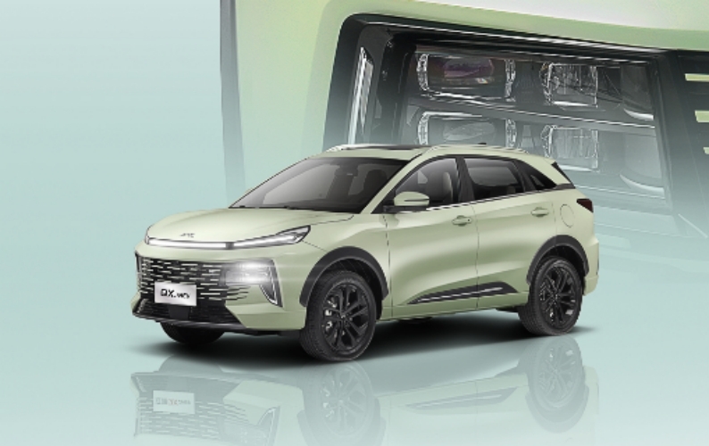 超值电感SUV 江淮QX PHEV开启盲订  联手村BA满电上场